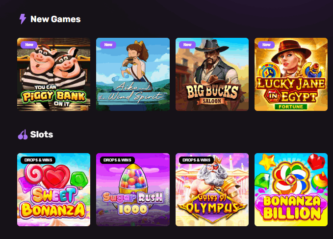 Playbet.ioのカジノゲーム