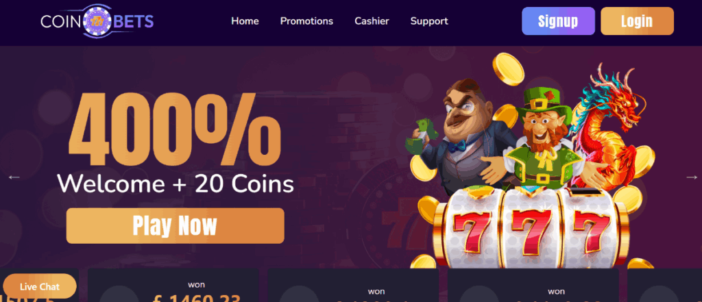 coinbets777 カジノ
